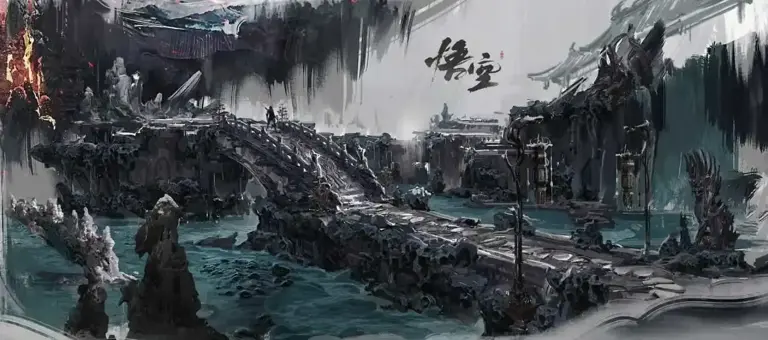 颠覆实机认知?《黑神话:悟空》火焰山盘丝洞早期概念图曝光 颠覆实机认知?《黑神话:悟空》火焰山盘丝洞早期概念图曝光